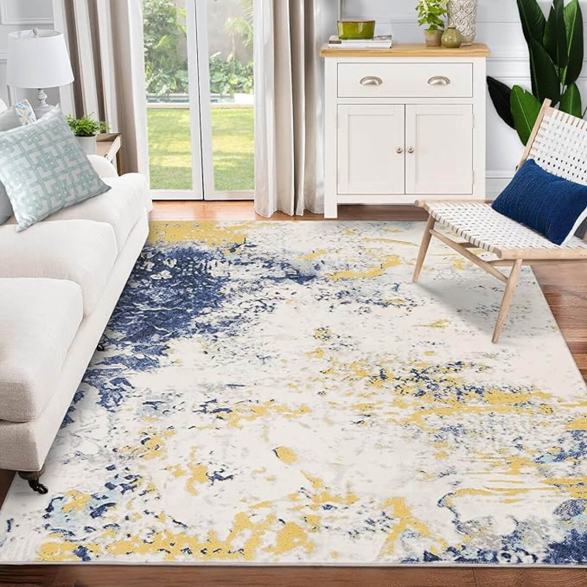 Alfombra Azul Texturizado 2×3 metros – Huppah